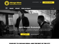 Desktop screenshot for chicagoideas.com