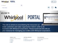 Desktop screenshot for whirlpoolportal.com