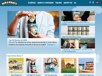 Desktop screenshot for benjerry.com