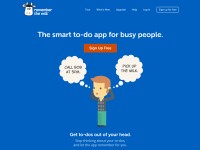 Desktop screenshot for rememberthemilk.com