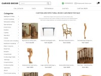 Desktop screenshot for carved-decor.com