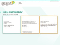 Desktop screenshot for dupixent.com