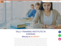 Desktop screenshot for saiinfosys.in