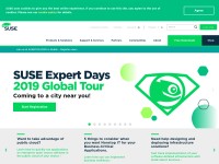 Desktop screenshot for suse.com