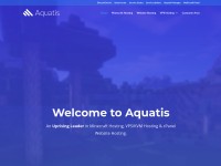 Desktop screenshot for aquatis.host