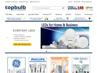 Desktop screenshot for topbulb.com