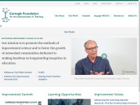 Desktop screenshot for carnegiefoundation.org