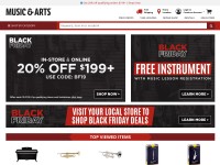 Desktop screenshot for musicarts.com