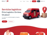 Desktop screenshot for pricelogistics.mx