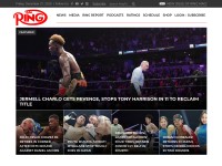 Desktop screenshot for ringtv.com