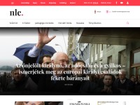 Desktop screenshot for nlc.hu