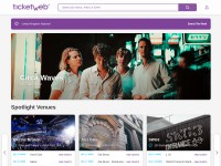 Desktop screenshot for ticketweb.uk