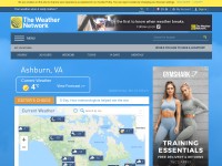 Desktop screenshot for theweathernetwork.com