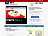 Desktop screenshot for robotc.net