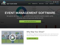 Desktop screenshot for mapyourshow.com