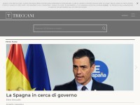 Desktop screenshot for treccani.it