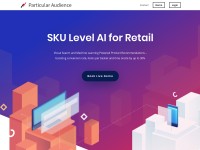 Desktop screenshot for particularaudience.com