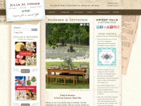 Desktop screenshot for juliausher.com