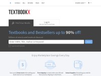 Desktop screenshot for textbookx.com