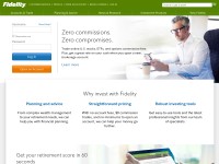 Desktop screenshot for fidelity.com
