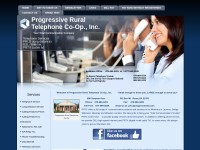 Desktop screenshot for progressivetel.com