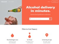 Desktop screenshot for sauceyapp.com