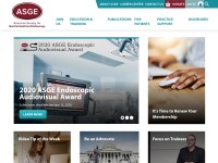 Desktop screenshot for asge.org