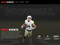 Desktop screenshot for espnevents.com