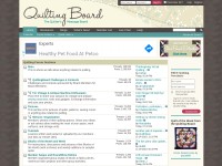 Desktop screenshot for quiltingboard.com