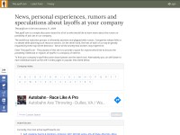 Desktop screenshot for thelayoff.com