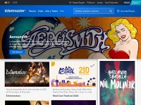Desktop screenshot for ticketmaster.es