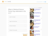 Desktop screenshot for triviahive.com