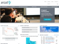 Desktop screenshot for ercot.com