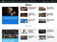 Desktop screenshot for rte.ie