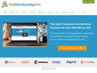 Desktop screenshot for paidmembershipspro.com