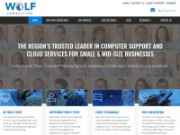 Desktop screenshot for wolfconsulting.com