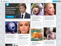 Desktop screenshot for zergnet.com