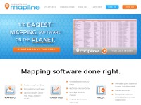 Desktop screenshot for mapline.com