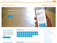 Desktop screenshot for chemocare.com