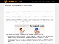 Desktop screenshot for elsignificadode.com