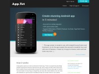 Desktop screenshot for appyet.com