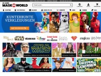 Desktop screenshot for maskworld.com