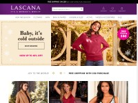 Desktop screenshot for lascana.com