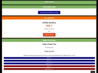 Desktop screenshot for matkaguessing.in