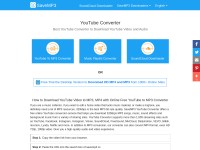 Desktop screenshot for savemp3.cc