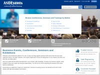 Desktop screenshot for asdevents.com