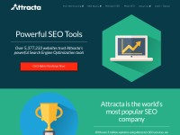 Desktop screenshot for attracta.com