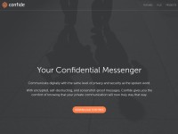 Desktop screenshot for confideapi.com