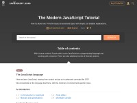 Desktop screenshot for javascript.info