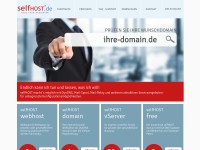 Desktop screenshot for selfhost.de
